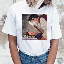 Load image into Gallery viewer, Snow White Harajuku t shirt top tee shirts women female cartoon tshrit t-shirt O-Neck kawaii Graphic ulzzang funny summer casual
