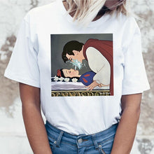 Load image into Gallery viewer, Snow White Harajuku t shirt top tee shirts women female cartoon tshrit t-shirt O-Neck kawaii Graphic ulzzang funny summer casual