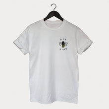 Load image into Gallery viewer, Summer BEE KIND ORGANIC T-shirt Unisex Casual Shirt Sustainable Nature Bees Loose Women female Tops