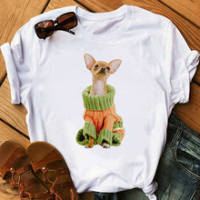 Load image into Gallery viewer, 2020 Little Yorkshire Terrier Dog T Shirt Women Summer Tops Lovely Print Girls Tee Shirt Animal T-shirt Dog Lover Gift Camiseta