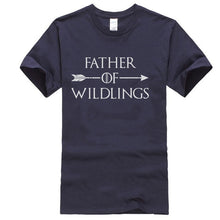 Load image into Gallery viewer, Father Of Wildlings Daddy Gift Fathers Day Men T-Shirt