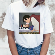 Load image into Gallery viewer, Snow White Harajuku t shirt top tee shirts women female cartoon tshrit t-shirt O-Neck kawaii Graphic ulzzang funny summer casual
