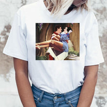 Load image into Gallery viewer, Snow White Harajuku t shirt top tee shirts women female cartoon tshrit t-shirt O-Neck kawaii Graphic ulzzang funny summer casual
