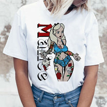 Load image into Gallery viewer, Snow White Harajuku t shirt top tee shirts women female cartoon tshrit t-shirt O-Neck kawaii Graphic ulzzang funny summer casual
