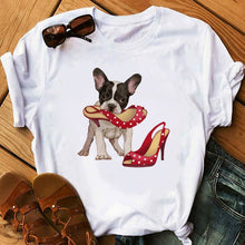 Load image into Gallery viewer, 2020 Little Yorkshire Terrier Dog T Shirt Women Summer Tops Lovely Print Girls Tee Shirt Animal T-shirt Dog Lover Gift Camiseta
