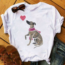 Load image into Gallery viewer, 2020 Little Yorkshire Terrier Dog T Shirt Women Summer Tops Lovely Print Girls Tee Shirt Animal T-shirt Dog Lover Gift Camiseta
