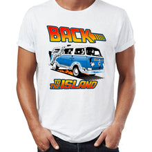 Load image into Gallery viewer, Hip Hop Men T-shirts Lost Back To The Future Funny Dharma Initiative Mashup Street Guys Tops &amp; Tees Swag 100% Cotton Camiseta
